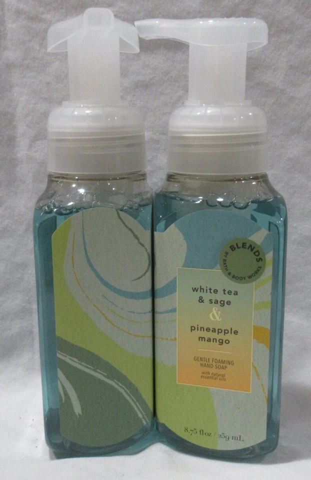 BLENDS by Bath & Body Works Foaming Hand Soap WHITE TEA & SAGE + PINEAPPLE MANGO - Image 2 of 4