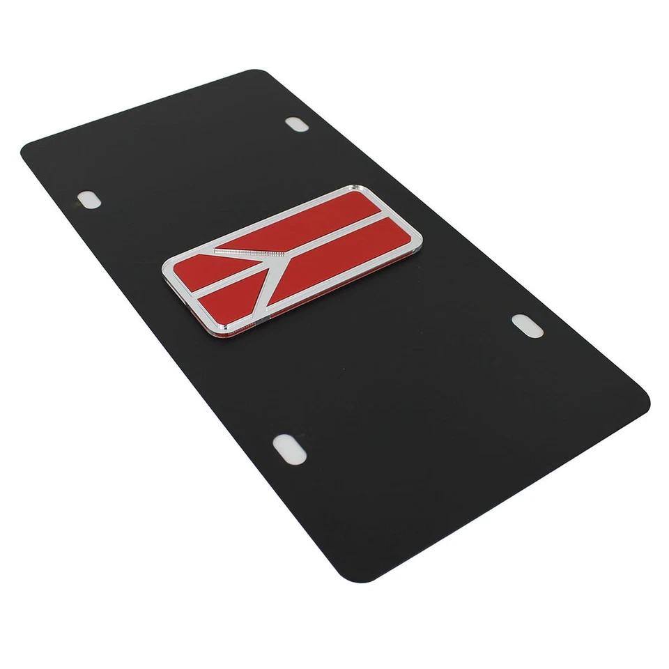 Oldsmobile Rocket Logo License Plate (Black) - Image 3 of 4