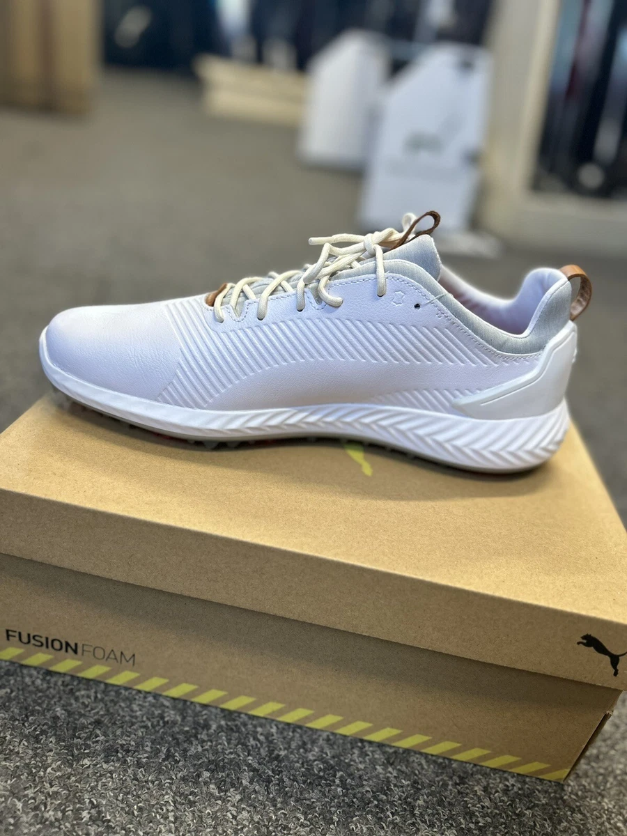 PUMA Ignite Golf Shoes Men White UK Size 9.5 eBay