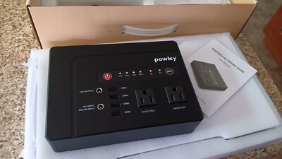 Solar Generator with Panel 200W Portable Power Station with Solar Panel 40W
