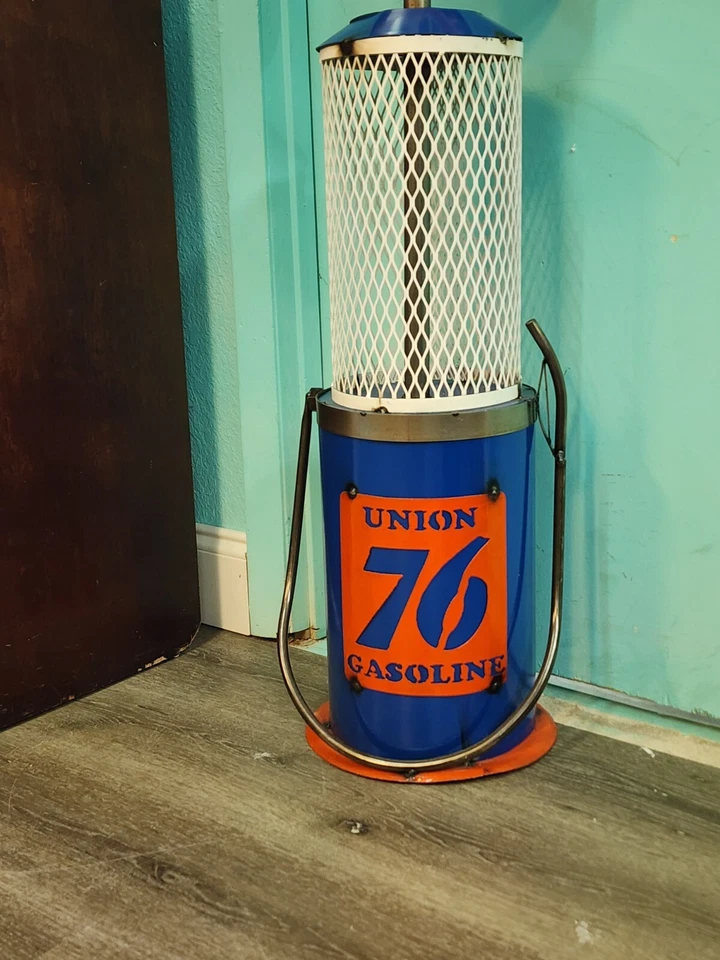 union 76 oil Gas Pump Advertising 39" X 11" Unique Fun Men Cave Entryway Room - Image 2 of 4