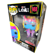 Funko Pop! Sylvie Loki Black Light Target  988 4