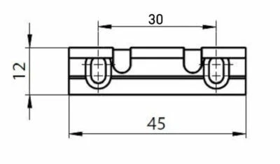 Aufschraubstück für elektrische Türöffner FaFix 118.130011 40 EffEff