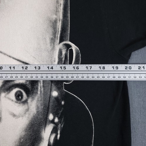 Camicia Vintage Il Mago di Oz Medium 1992 Stanley Desantis Tin Man Dual Sided FOTL - Foto 9 di 12