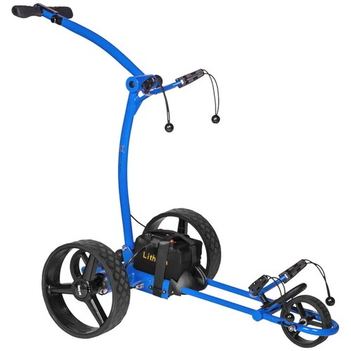 2023 Bat Caddy X4R ADVANCED LITHIUM Remote Control Blue Electric Golf