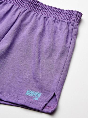 SOFFE Girls Summer Shorts - Cheer Shorts - Fold Over Waistband - Picture 12 of 17