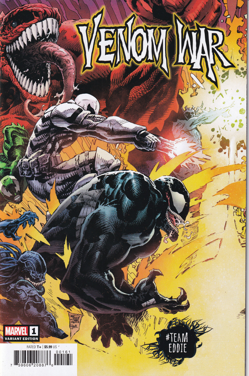 Venom War #1 Connecting Variant Cover A & B (2 comics) First Print 2024