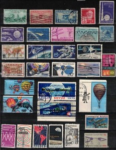 31 Used US Space exploration/Communication Inc. Apollo Soyuz test project.