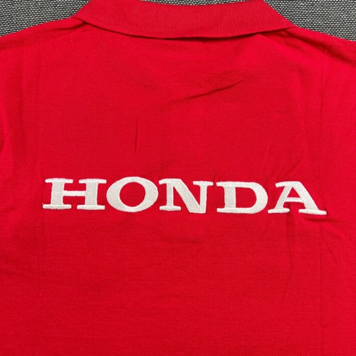 24MX Team Honda Racing Mens Polo Shirt XL Black Red Motorcycle Short Sleeves Pro - Picture 7 of 12