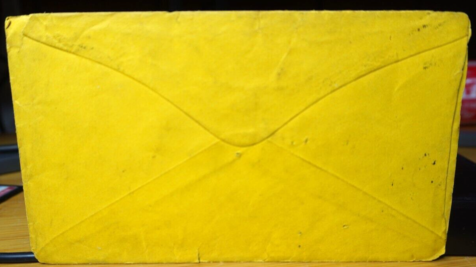 PHILATELIC POSTAL COVER, RIDGELY, MO. 3 CENT STAMP, BULLSEYE POST MARK