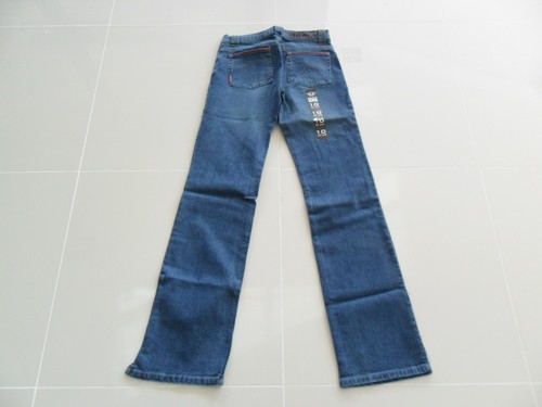 LADIES DENIM JEANS BULLZYE SLIM FIT 10 x 36 WOMENS LEG STRETCH COTTON SIZE NAVY - Picture 4 of 7