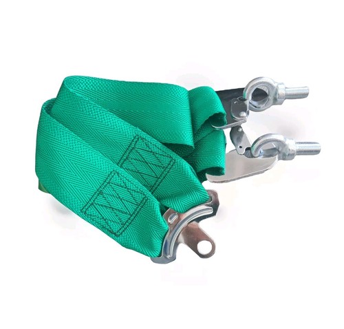 Takata 4 Point Harness - Green / Track / Race / Road Legal / Rally - Afbeelding 6 van 9
