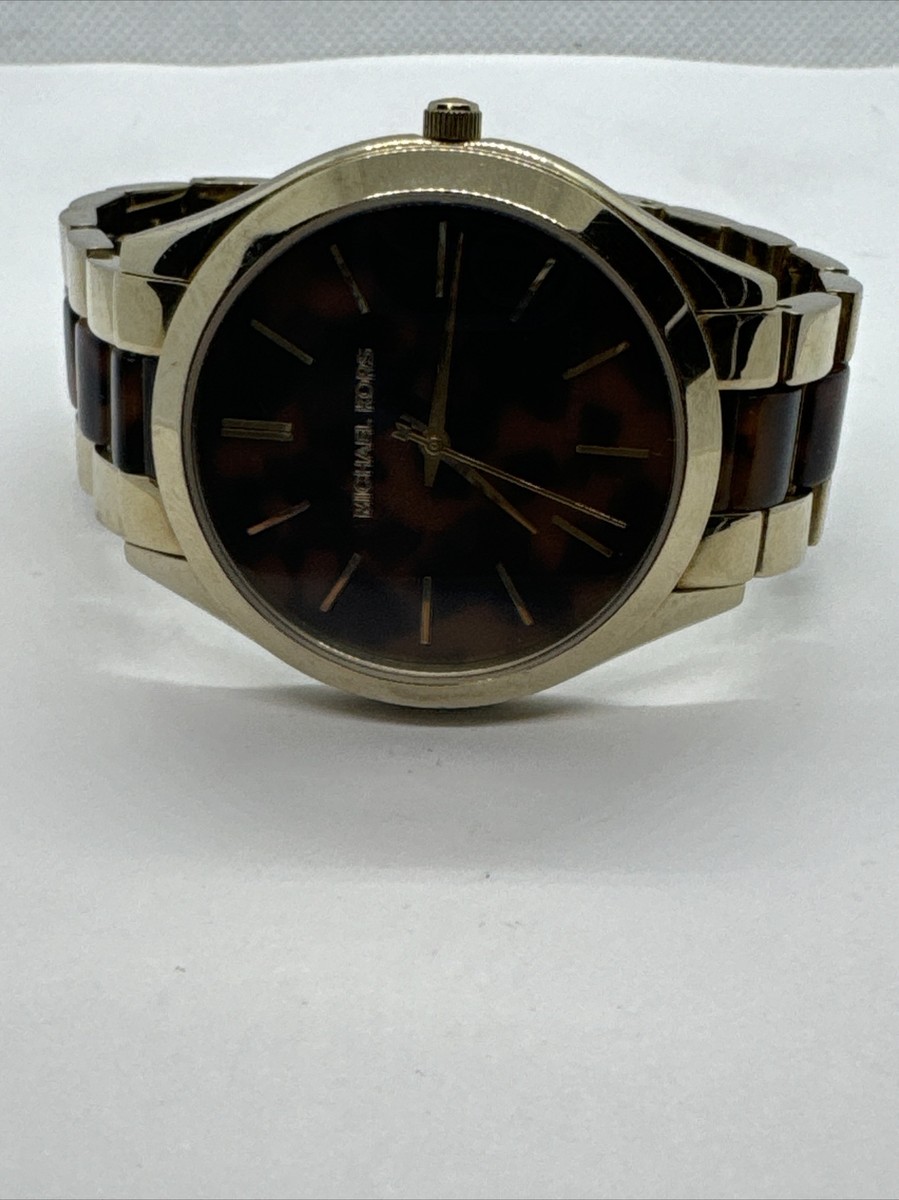 Michael Kors Slim Runway MK4284 Women\'s Two Tone Analog Dial Quartz Watch JNA246 s-l400.jpg main image 2