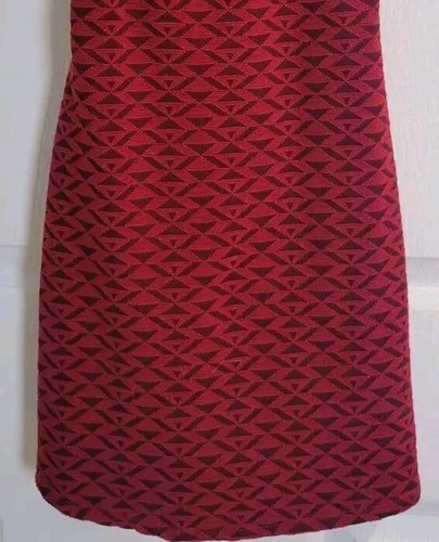Hollister Women Stretch Fitted Sleeveless Dress Cross Back w/Cut Out Red SM - Picture 4 of 11
