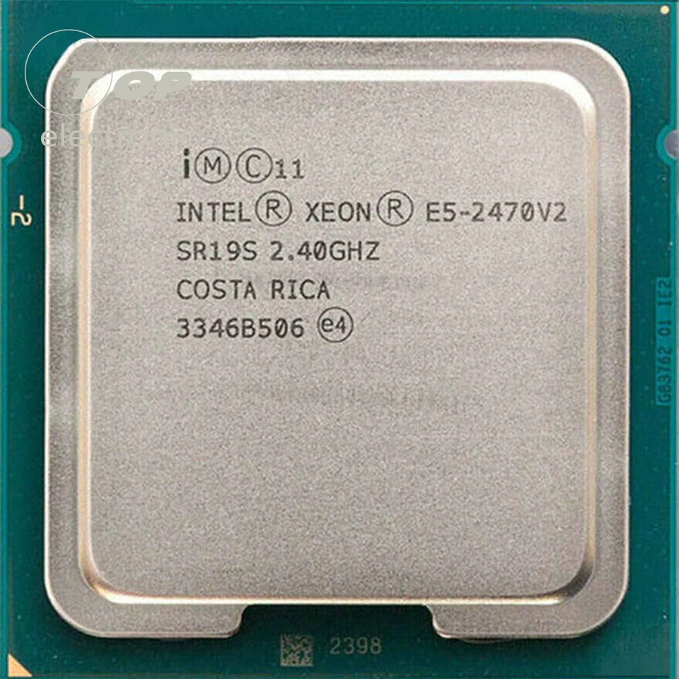 Intel Xeon E5-2470 V2 SR19S 2.4GHz 10 Cores 20 Threads 95W LGA1356 CPU Processor - Image 4 of 4