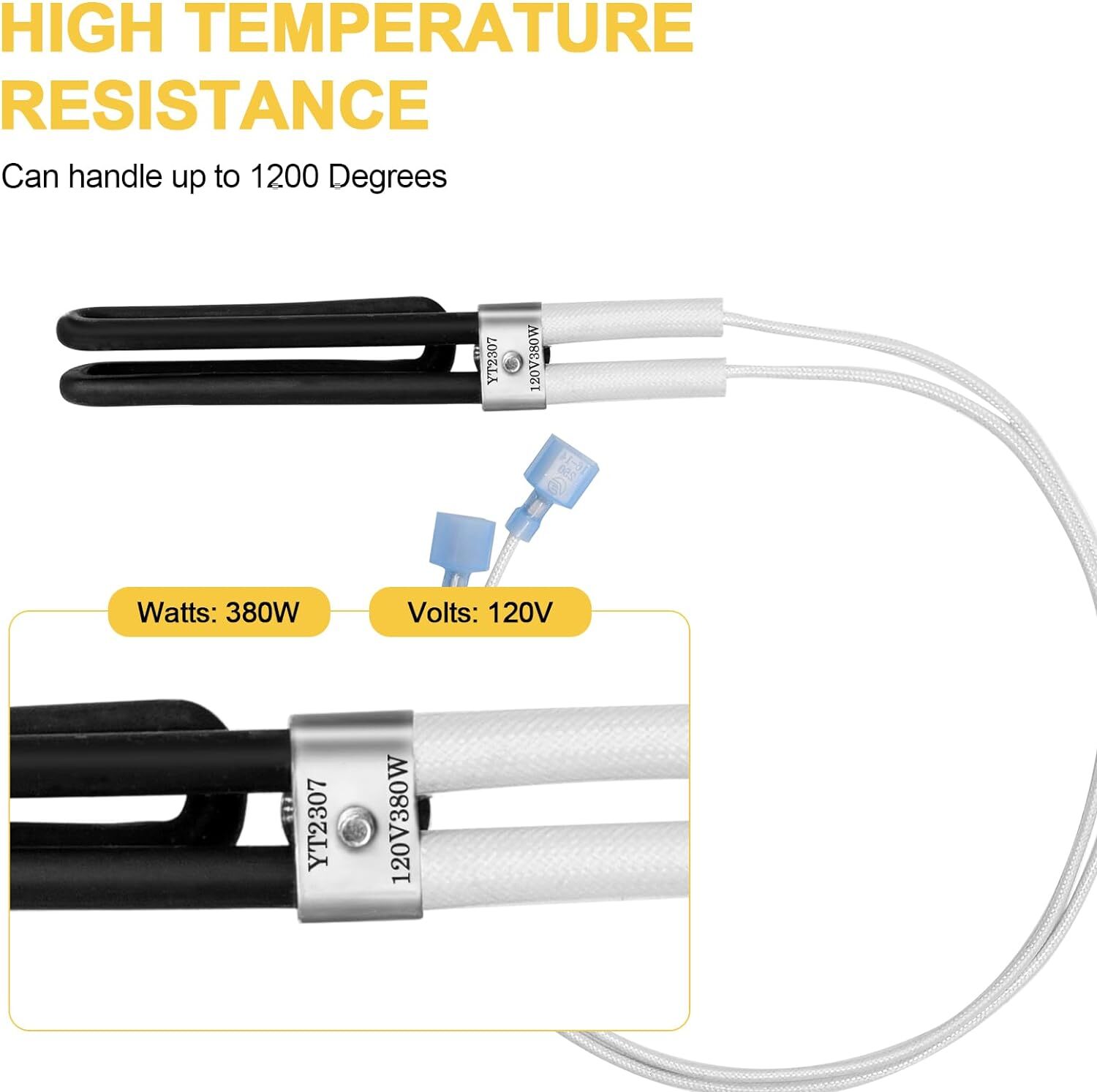 Heatilator EcoChoice PS35, PS50 CAB50 Igniter, 380W Loop Ignitor, SRV7000-462