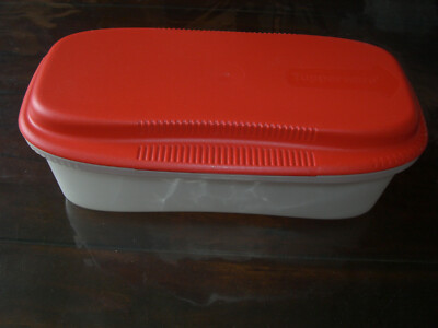 Tupperware Tupper Pasta-Meister Mikrowelle Nudelkocher rot