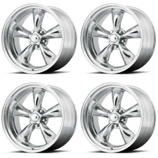 Set 4 17" American Racing VN515 Torq Thrust II 17x7 17x8 5x4.5 For Ford & Mopar