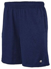 NEW Champion Men's Jersey Short With Pockets Navy Heather Size Small