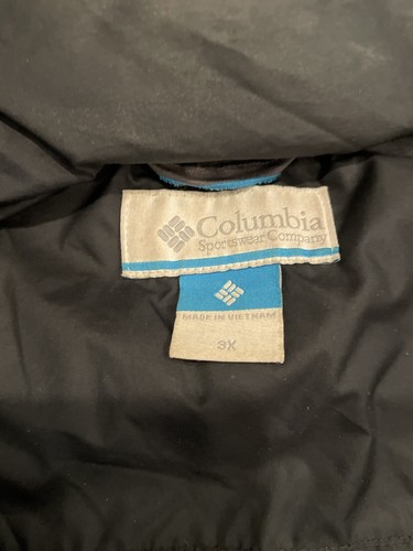 Columbia Women's Jacket Black Faux Fur Puffer Quilted Parka Coat Size 3X (C302) - Picture 6 of 9