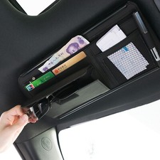 Pu Leather Car Sun Visor Organizer Pouch Bag Pocket Card Storage Holder Sunglass Pu Leather Car Sun Visor Organizer Pouch Bag Pocket Card Storage Holder Sunglass