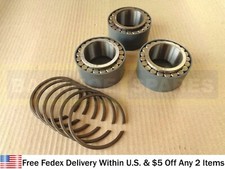 JCB PARTS -  HUB ROLLER BEARING W. CIRCLIPS, 3 SETS (PART# 907/50200 821/00209)