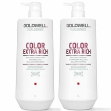 Goldwell Color Extra Rich Brilliance Shampoo & Conditioner Liter DUO - 