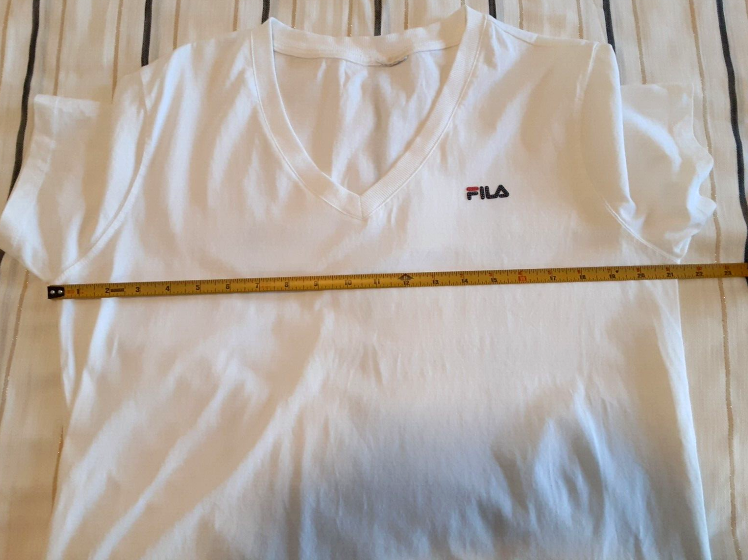 T shirt uomo Fila bianca