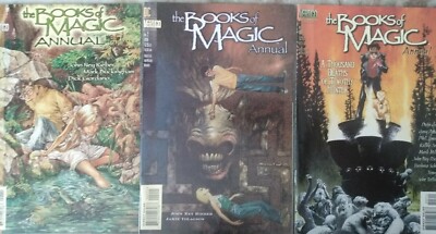 The Books of Magic Annual #1-3 DC/Vertigo 1997-99 Comic Books