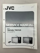 JVC 7901US 7601US Original Service Manual Free Shipping