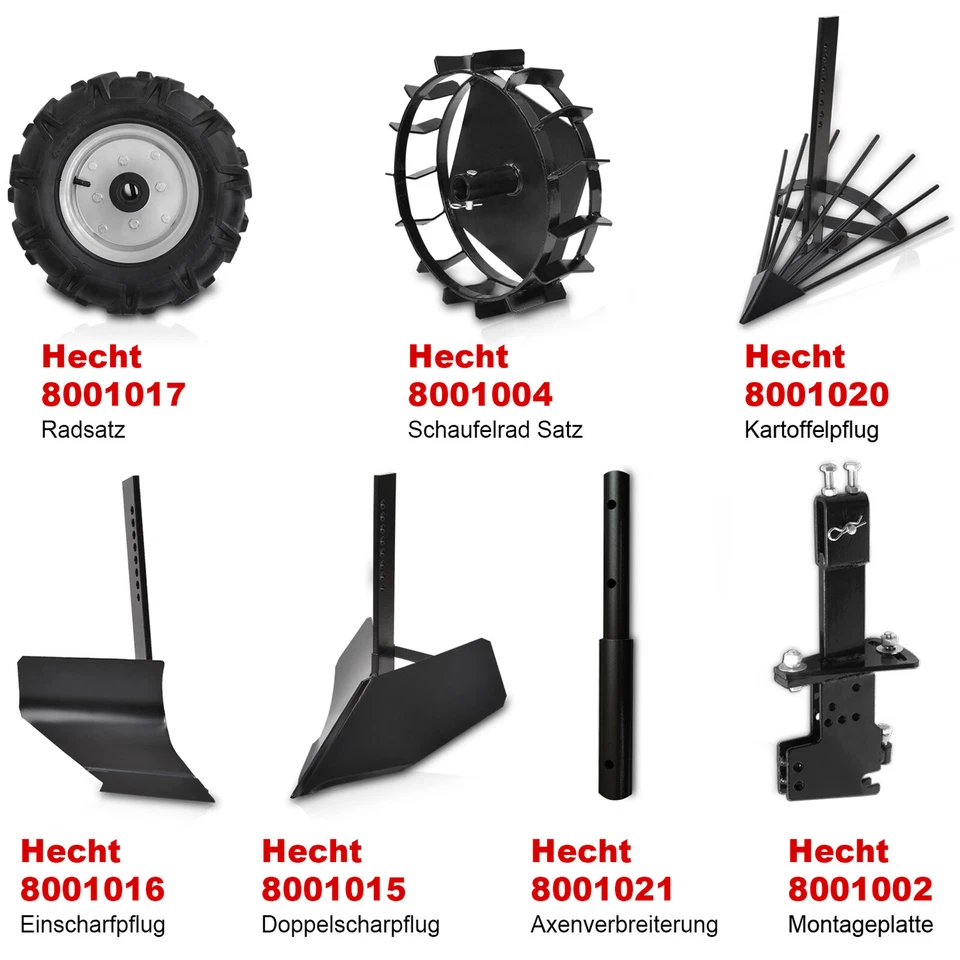 Gartenfräse Motorhacke Benzin 84cm Arbeitsbreite Kultivator Garten Boden Fräse - Bild 2 von 4