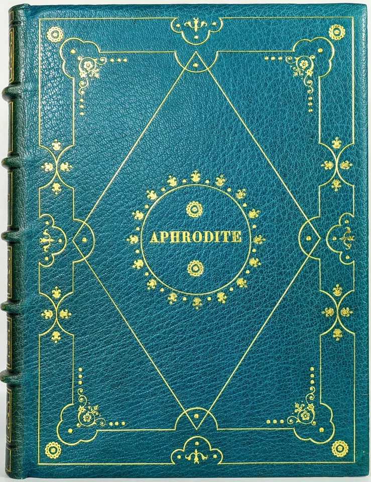 📖 PIERRE LOUŸS - APHRODITE. 1909-EX NUM SUR JAPON-RELIURE D'ART PLEIN MAROQUIN - Photo 3/4