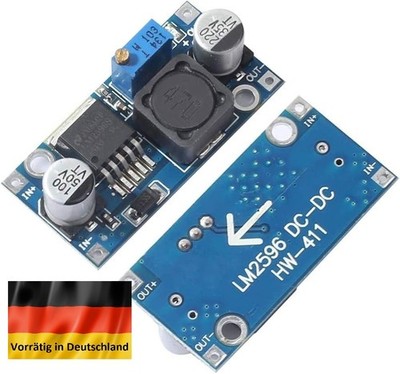 LM2596 DC Step Down Spannungswandler Arduino Modul Regler LM2596S SMD
