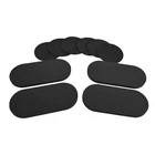 10x Bass Drum Patch Strong Adhesive Pads Durable for Musical Instrument Drum