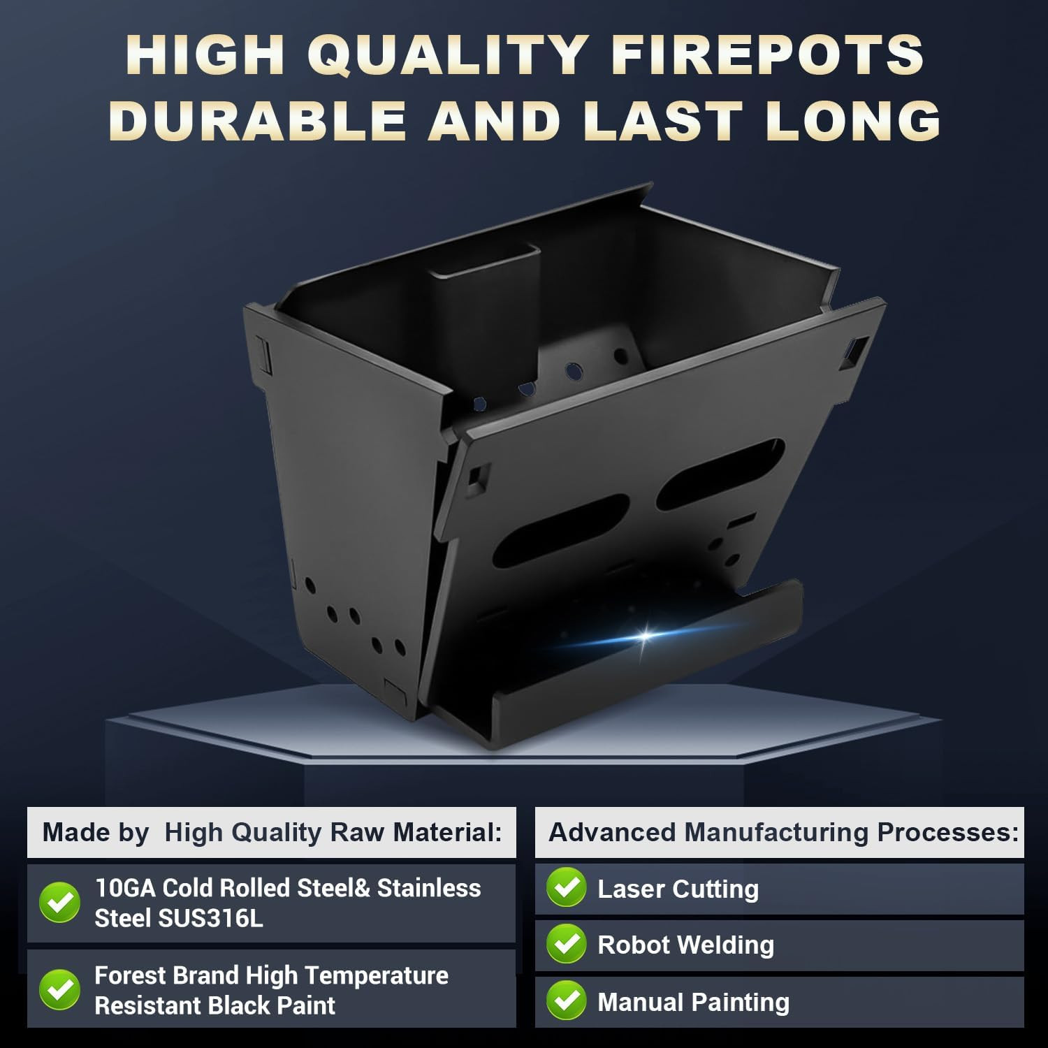 Firepot Replacement for Pelpro & Pleasant Hearth Pellet Stoves, Burning Pot, SRV