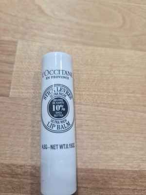 L'OCCITANE Ultra-Rich 10% Shea Butter Nourishing Lip Balm Stick: Moisturize Dry
