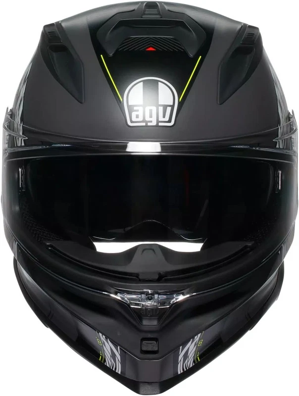 AGV K7 Kyber Black Fluo Yellow, photo 2 of 7