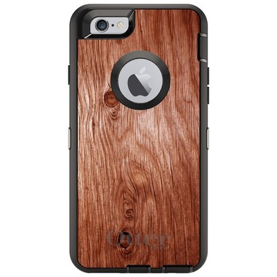OtterBox Defender for iPhone / Samsung Galaxy - Orange Weathered Wood Grain