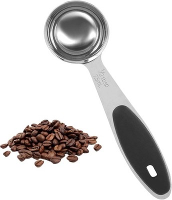 Stainless Steel Measuring Scoop Set - 1/2 Tablespoon, 1/32 Cup, Small Coffee