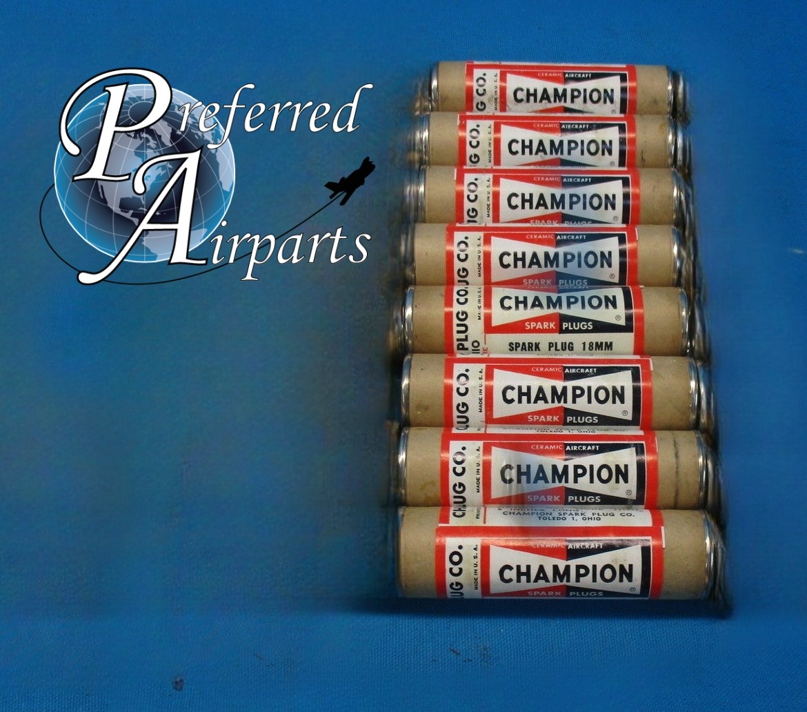 Lot of 8 Champion R33S Spark Plugs 17599