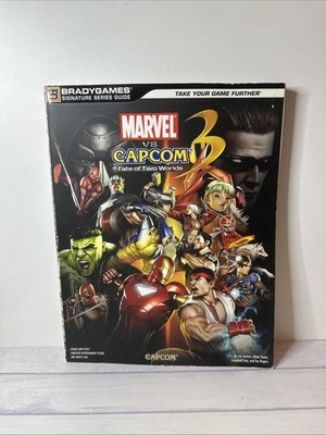 Ultimate Marvel vs. Capcom 3 Official Strategy Guide (Brady Games, PS3 360)