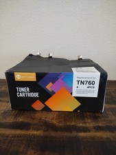 4 Pack TN760 High Yield Compatible Toner Cartridge For Brother HL-L2395DW L2325D