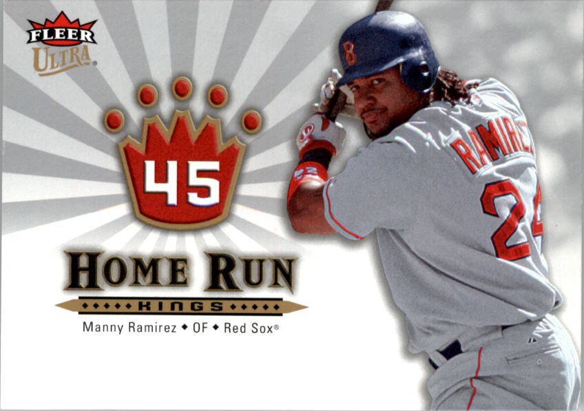 2006 Ultra Home Run Kings #HRK6 Manny Ramirez - BB
