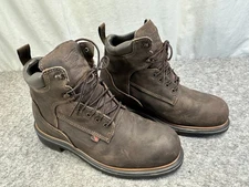 Red Wing 1204 Dynaforce 6” Leather Waterproof Soft Toe Boot Size 9 ASTM F2892-11