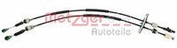 Seilzug Schaltgetriebe Metzger Autoteile 3150190 FüR Fiat Qubo Fiorino Multijet