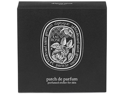 Diptyque Eau Rose Perfumed Stickers for Skin Set of 5 NEW In Box