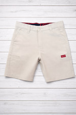 LEVI'S - SIZE: 10 - Boy's Khaki / Light Beige Cargo Shorts With 7" Inseam - NEW