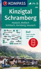 KOMPASS Wanderkarte 880 Kinzigtal Schramberg, 1:25.000 | deutsch