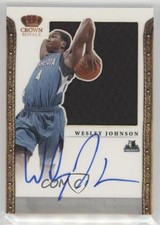 2011-12 Panini Preferred 6/49 Wesley Johnson #339 Auto 00sc