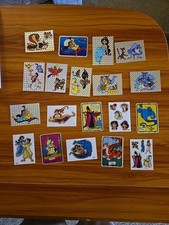 Aladdin Vintage Vending Machine Card/Sticker Lot Of 19 - Disney 1990s - JL